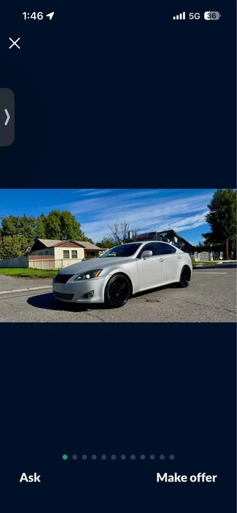 2006 Lexus IS 2nd Gen - Image 2 of 2