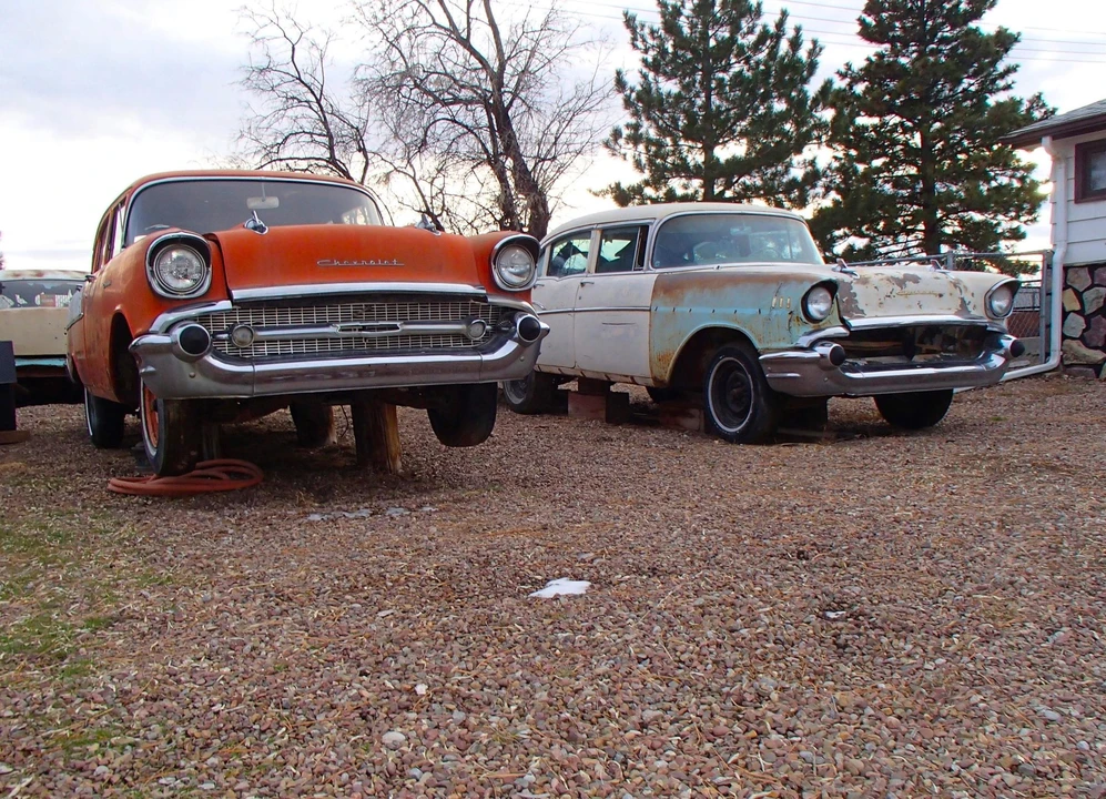 1957 Chevrolet Tri-Five Bel Air Sedan & Wagon - Image 12 of 31
