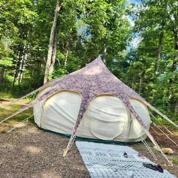 Lotus Belle Canvas Glamping Tent Yurt