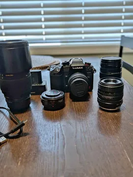 Lumix GH6 Camera Kit with Leica 12-60mm f2.8 and Additional Lenses