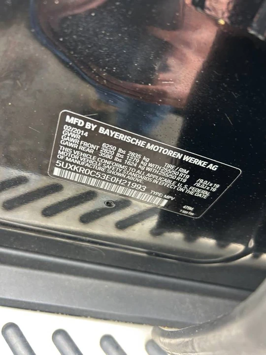 2014 BMW F15 X5 - Image 4 of 24
