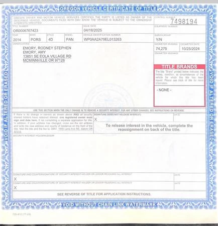 2014 Porsche 970 Panamera - Image 12 of 13