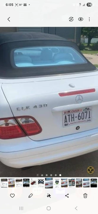 2000 Mercedes-Benz C208/A208 CLK-Class - Image 6 of 8