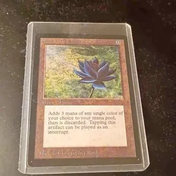 Lotus Black Lotus Memorabilia