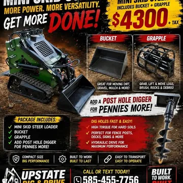 Mini Skid Steer Complete Package