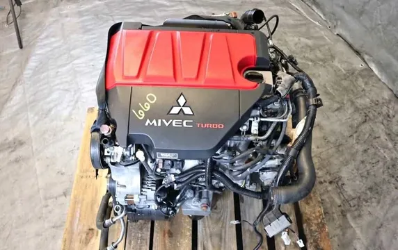 2012-2014 Mitsubishi Lancer Evolution 2.0L Engine and Transmission