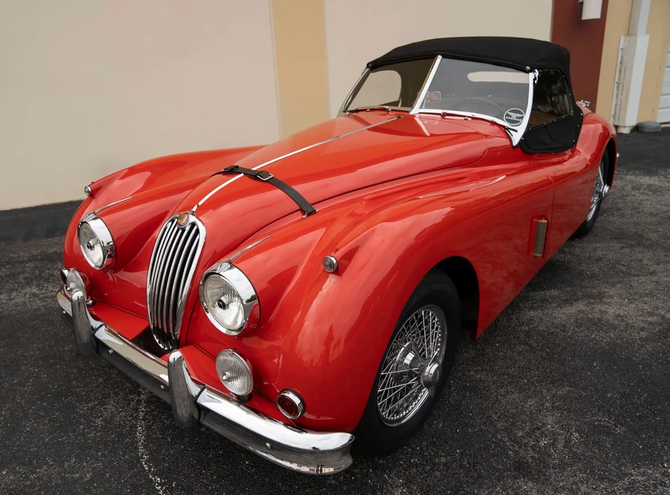 1956 Jaguar XK140 OTS Roadster - Image 3 of 6