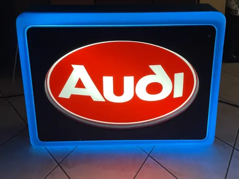 Audi Illuminated Dealership Sign