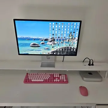 Apple Mac Mini with Retina Display Monitor