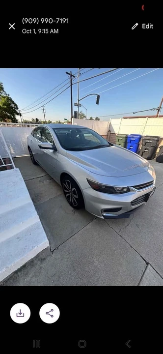 2018 Chevrolet Malibu - Image 2 of 3