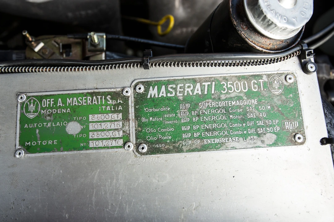 3500 Maserati 3500 GT - Image 10 of 31