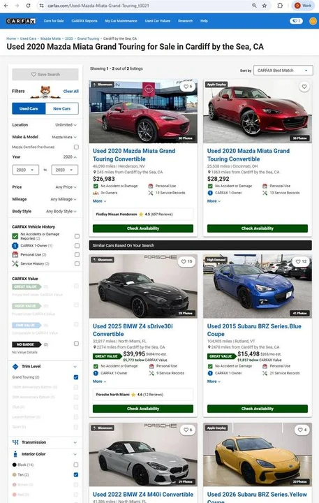 2020 Mazda ND MX-5 Miata - Image 23 of 24