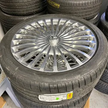 Mercedes-Benz 23" Maybach GLS Factory Authentic Wheels with Pirelli P Zero Tires