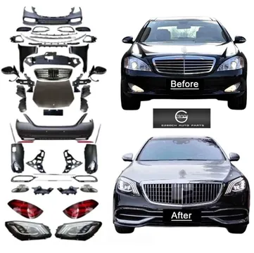 Mercedes-Benz S-Class W221 S550 Bumpers Body Kit Conversion Facelift