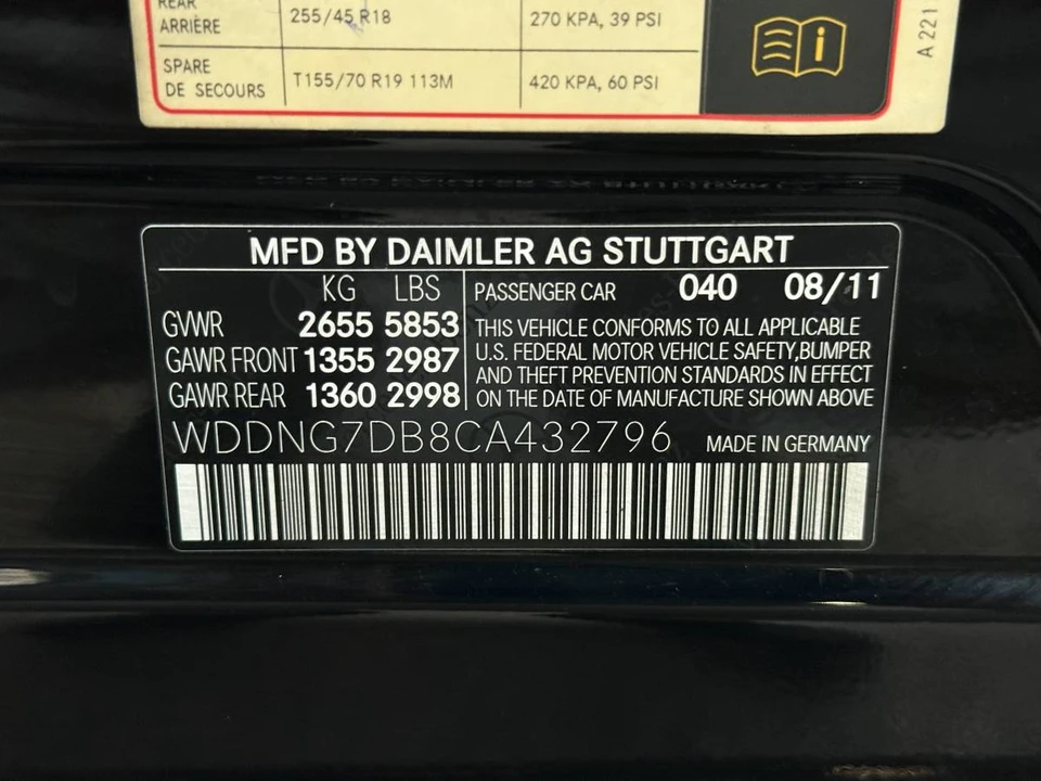 2012 Mercedes-Benz W221 S-Class - Image 22 of 22
