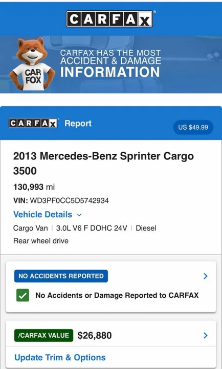 2013 Mercedes-Benz NCV3 Sprinter - Image 9 of 17