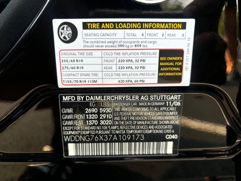 2007 Mercedes-Benz W221 S-Class - Image 16 of 20