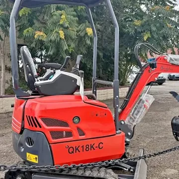 Mini Excavator with 14HP Kubota Engine and Hydraulic Thumb
