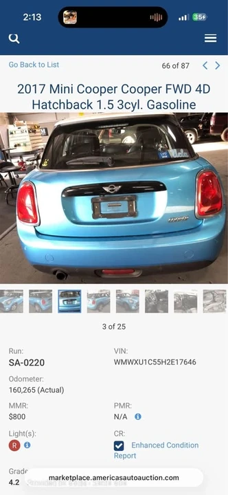 2017 Mini Mini 3rd Gen - Image 3 of 8
