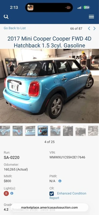 2017 Mini Mini 3rd Gen - Image 2 of 8