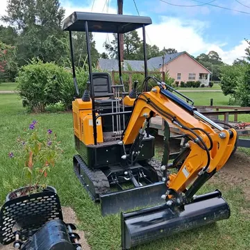 Mini Excavator with Trailer