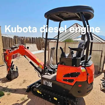 Mini Classic Mini Excavator with Attachments