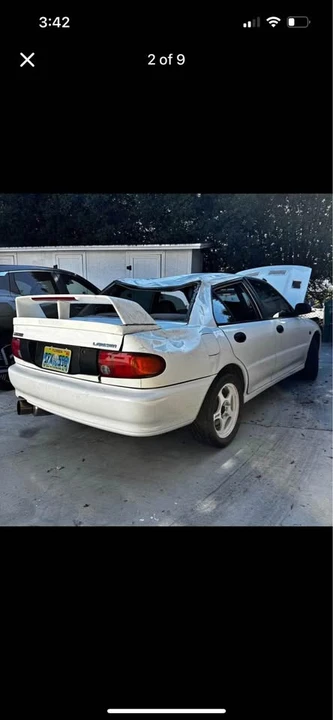 1994 Mitsubishi Lancer Evolution II 5th Gen - Image 4 of 4