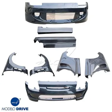 Toyota MR2 Spyder Carbon Fiber Wide Body Kit