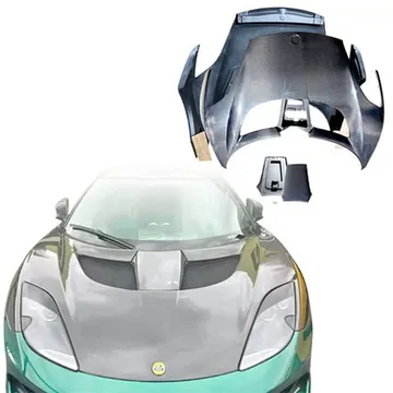 Lotus Evora Carbon Fiber V5 Hood (front)