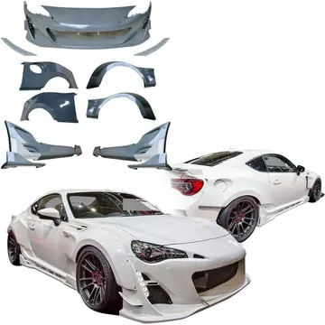 Subaru ModeloDrive FRP BLIT Wide Body Kit 11pc