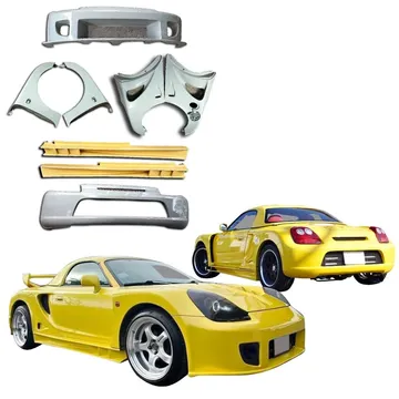 Toyota FRP MCRA v1-Louver Wide Body Kit 8pc