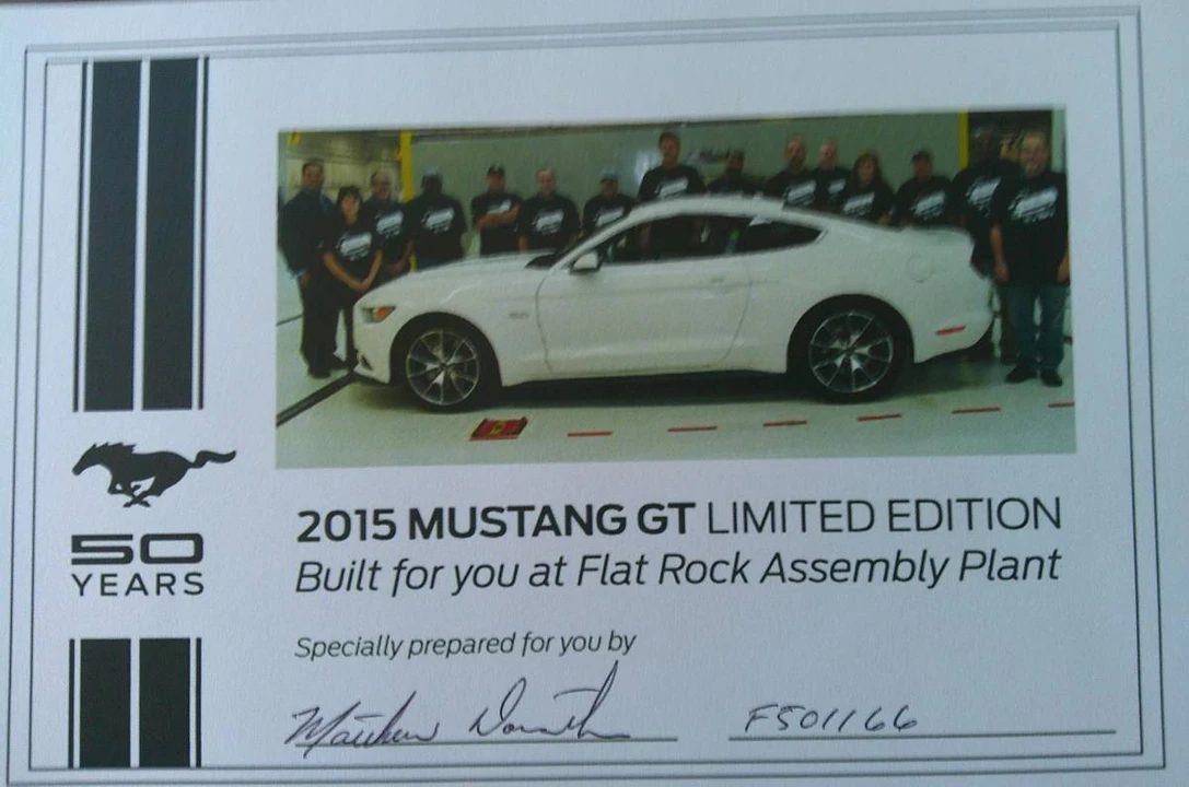 2015 Ford S550 Mustang - Image 6 of 6