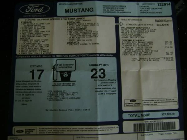 2006 Ford S197 Mustang - Image 11 of 13