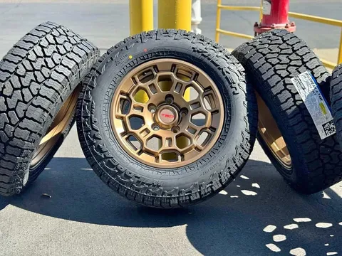 Toyota TRD Style 18-inch Wheels and A/T Tires