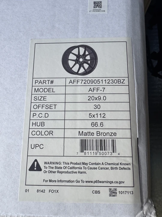 2021 Parts & Memorabilia Wheels - Image 5 of 5
