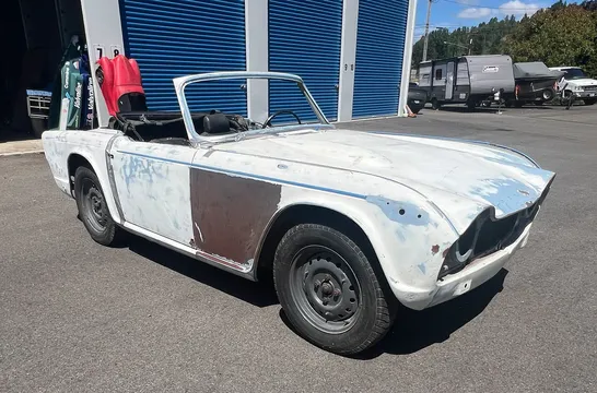 1966 Triumph TR4A Project