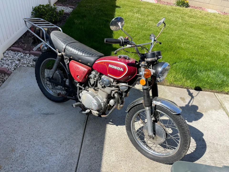 1973 Honda CB350 & CL350 - Image 6 of 6