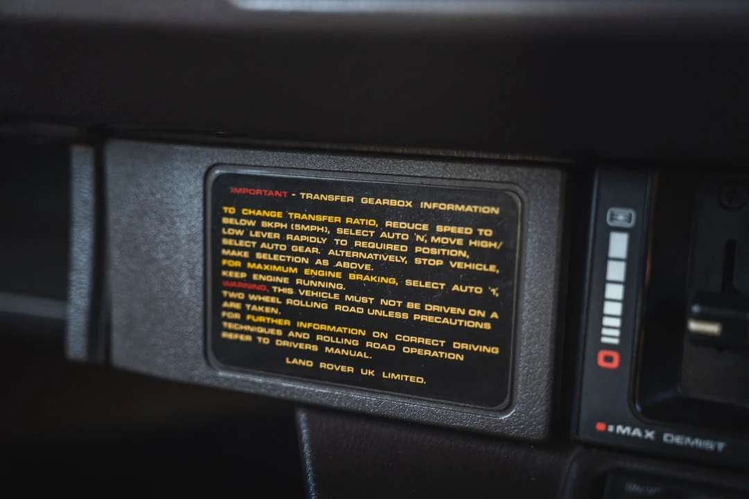 1989 Land Rover Range Rover Classic - Image 30 of 30