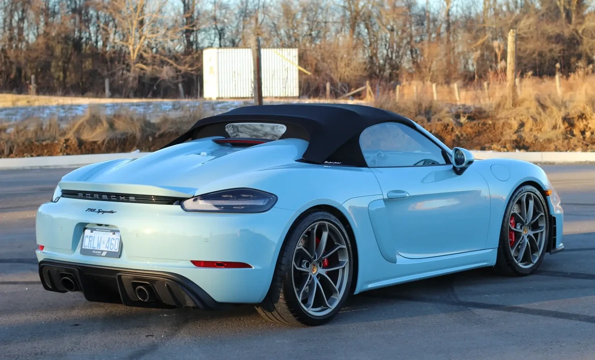 2022 Porsche 718 Boxster Spyder - Image 3 of 6