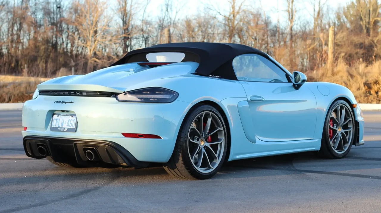 2022 Porsche 718 Boxster Spyder - Image 4 of 6
