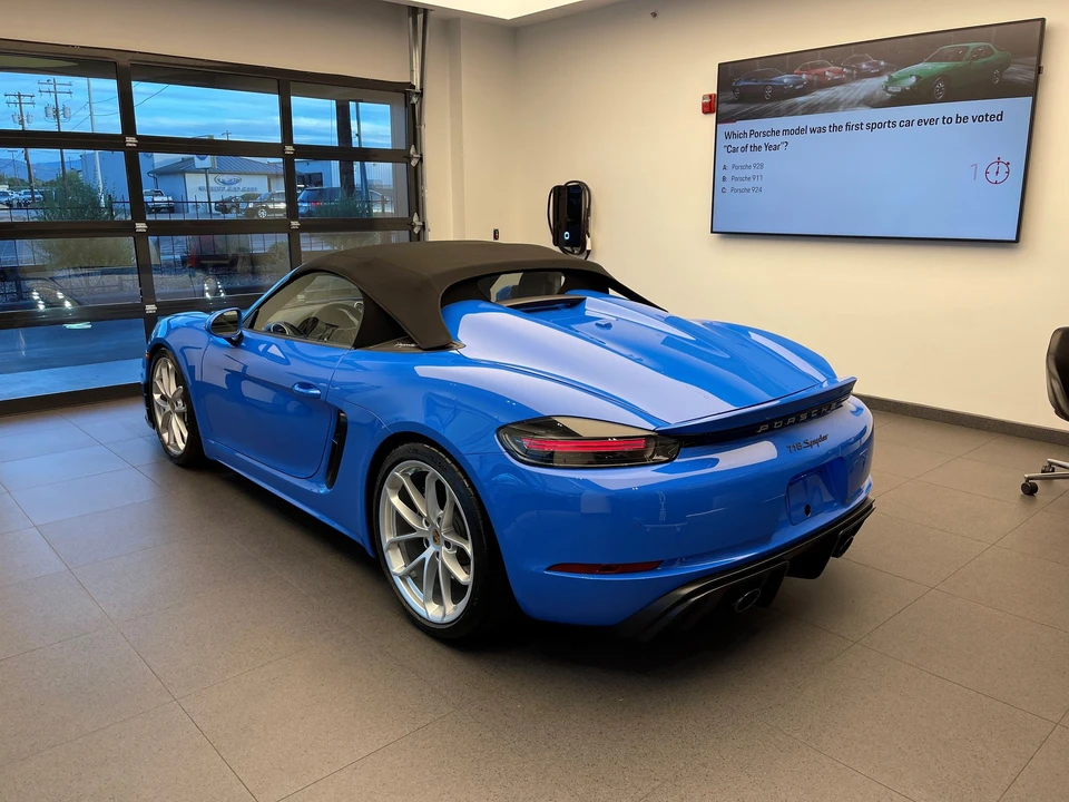 2021 Porsche 718 Boxster Spyder - Image 3 of 4