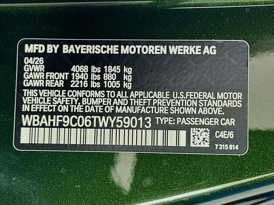2026 BMW G29 Z4 M40i Roadster - Image 22 of 22
