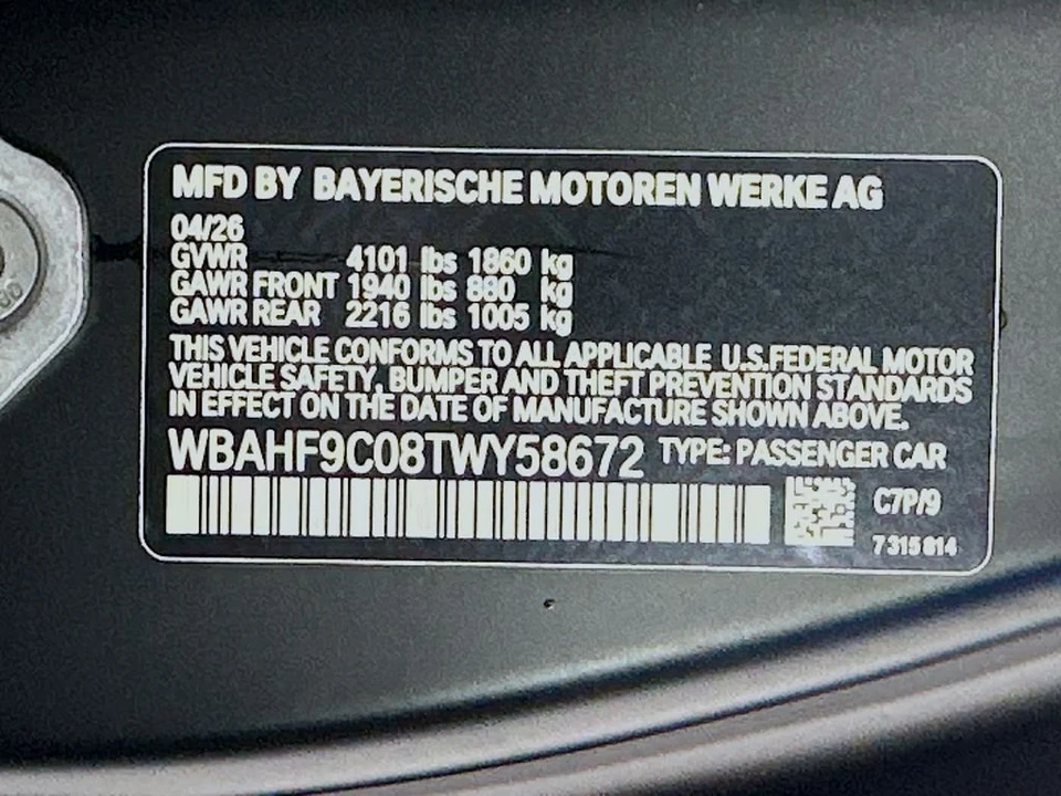 2026 BMW G29 Z4 M40i Roadster - Image 22 of 22