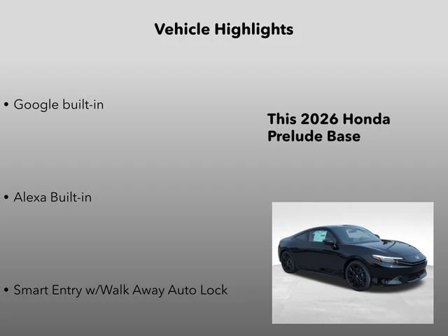 2026 Honda Prelude - Image 20 of 31