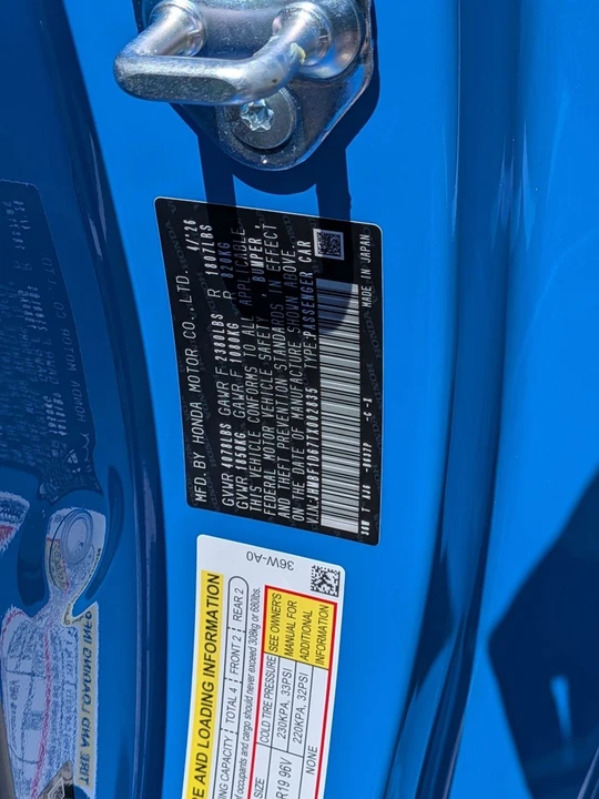 2026 Honda Prelude - Image 16 of 16