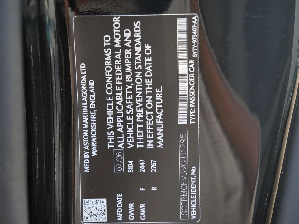 2027 Aston Martin Vanquish 3rd Gen - Image 27 of 27