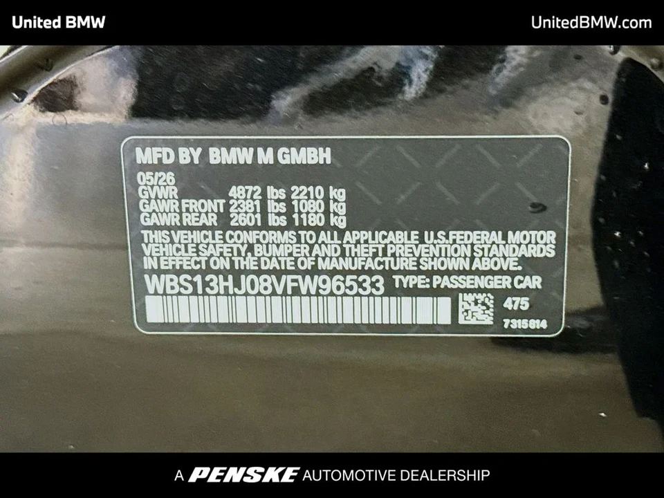 2027 BMW G80 M3 Sedan - Image 15 of 15