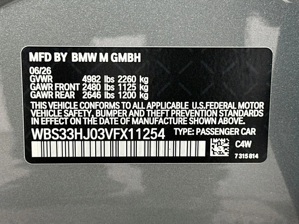 2027 BMW G80 M3 Sedan - Image 24 of 24