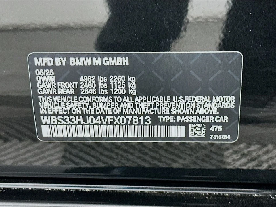 2027 BMW G80 M3 Sedan - Image 24 of 24
