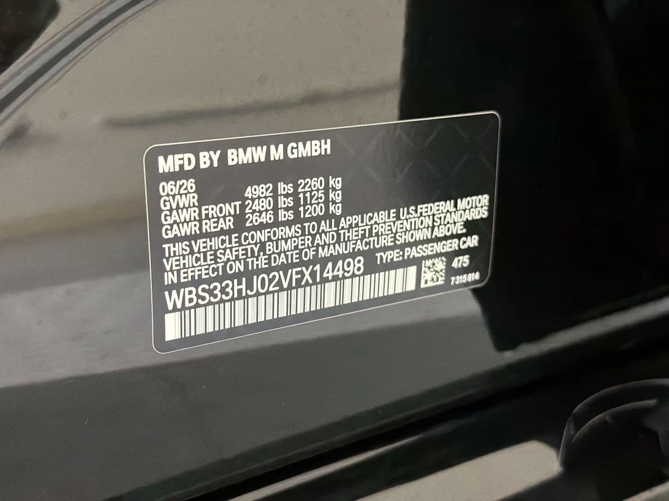 2027 BMW G80 M3 Sedan - Image 23 of 30